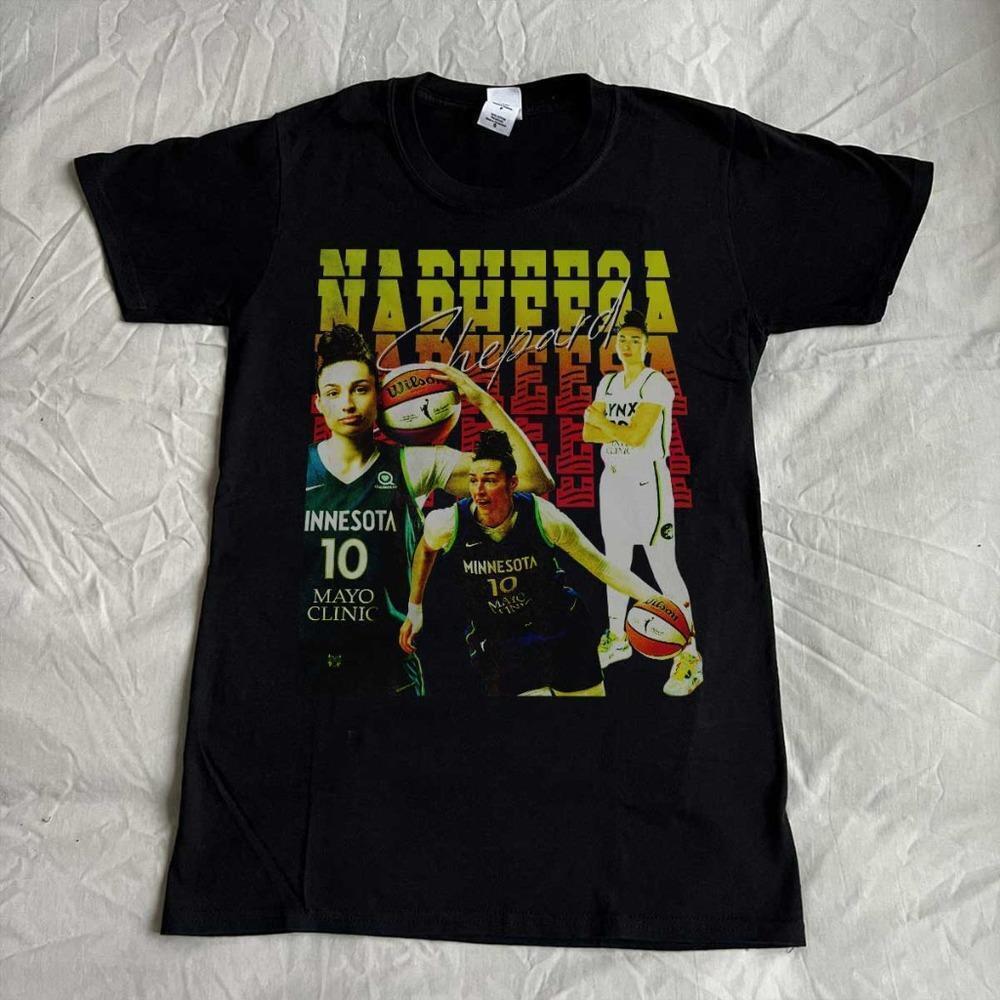 Jessica Shepard - Minnesota Lynx - Unisex Black T-Shirt